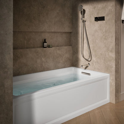 KOHLER K-1124-HR Archer 72" x 36" alcove whirlpool bath, right drain