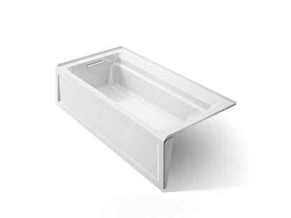 KOHLER K-1125-LA Archer 72" x 36" alcove bath, left drain