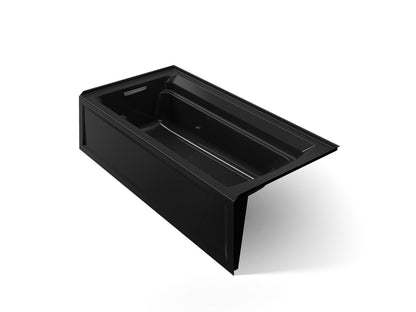 KOHLER K-1125-LAW Archer 72" x 36" alcove bath with Bask heated surface, left drain