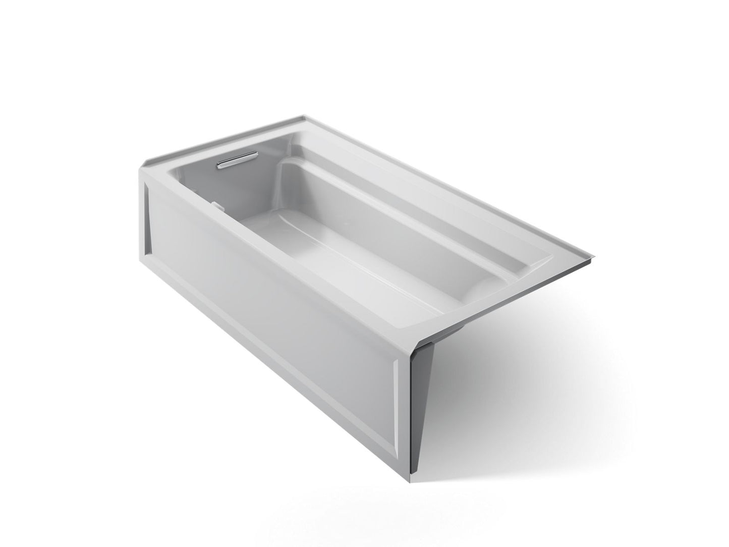 KOHLER K-1125-LAW Archer 72" x 36" alcove bath with Bask heated surface, left drain