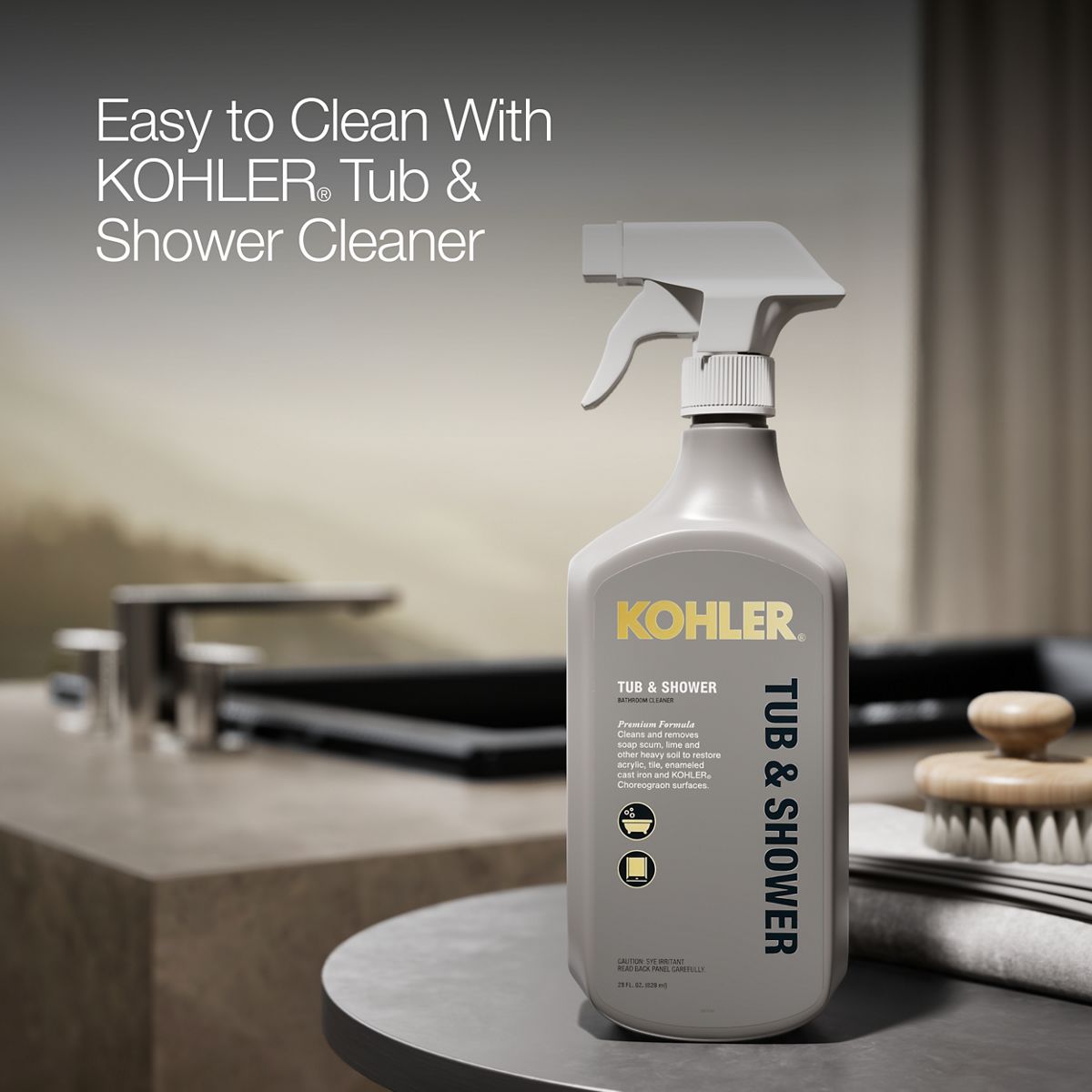 KOHLER K-1130 Underscore 60" x 32" drop-in bath