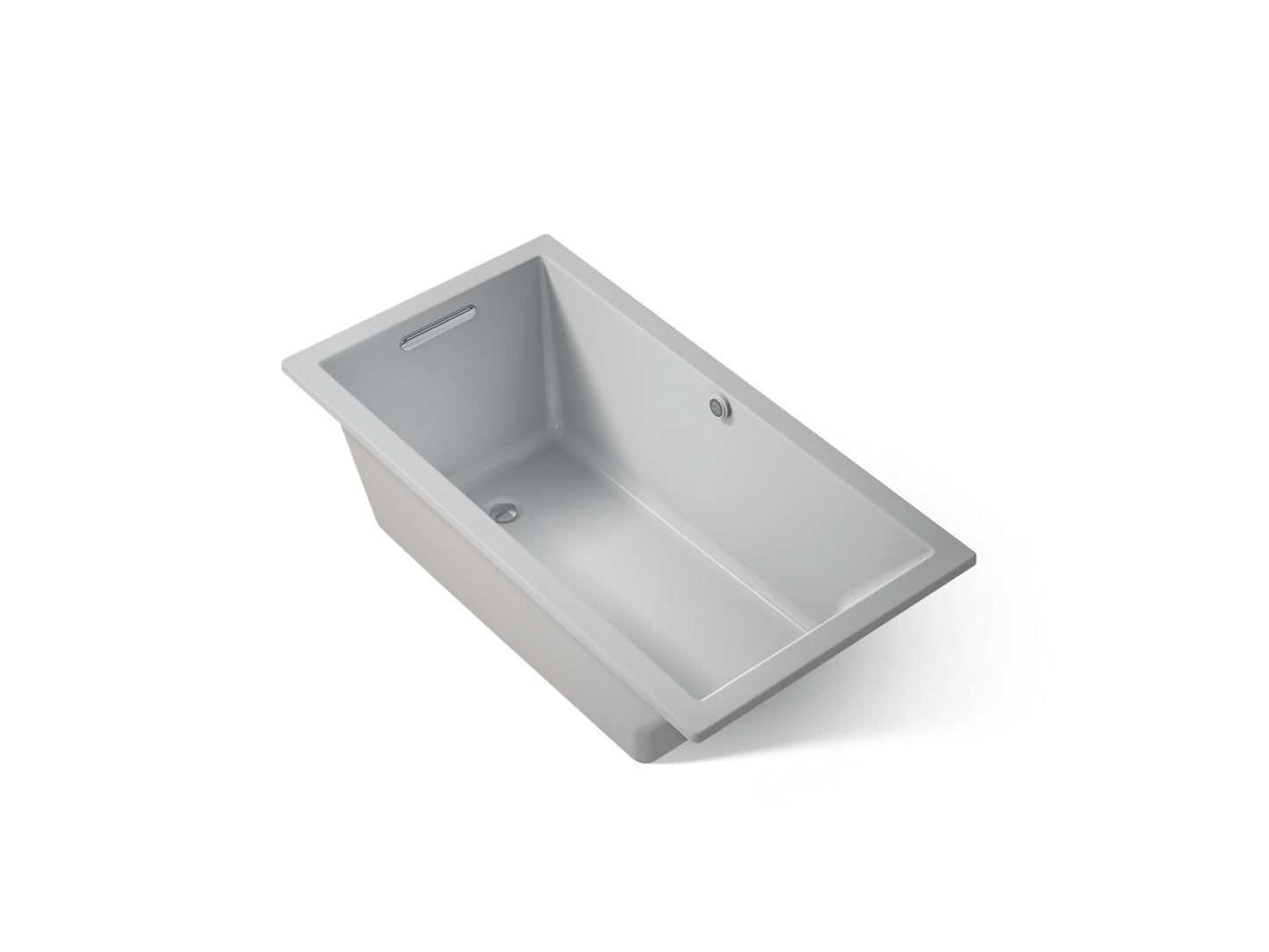 KOHLER K-1130-W1 Underscore 60" x 32" drop-in bath with Bask heated surface