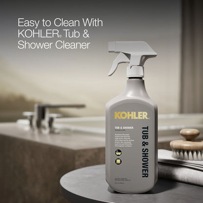 KOHLER K-1136-W1 Underscore 66" x 36" drop-in bath with Bask heated surface