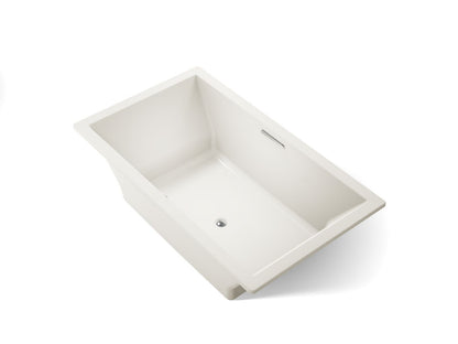 KOHLER K-1137-W1 Underscore 72" x 42" drop-in bath with Bask heated surface