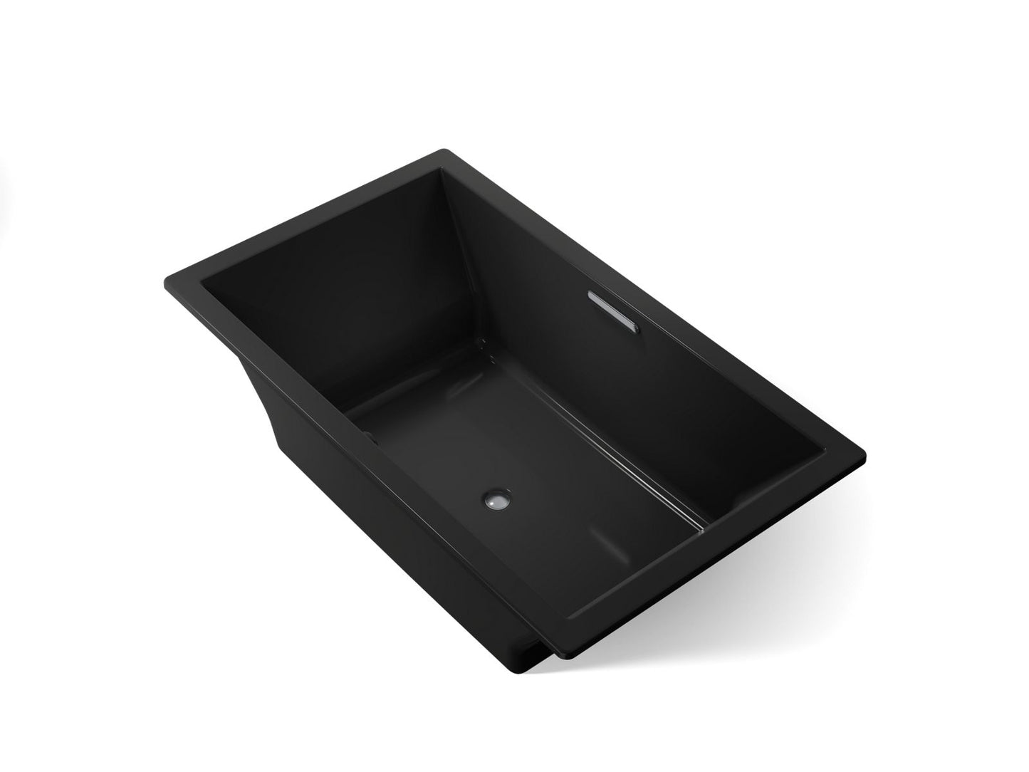 KOHLER K-1137-W1 Underscore 72" x 42" drop-in bath with Bask heated surface