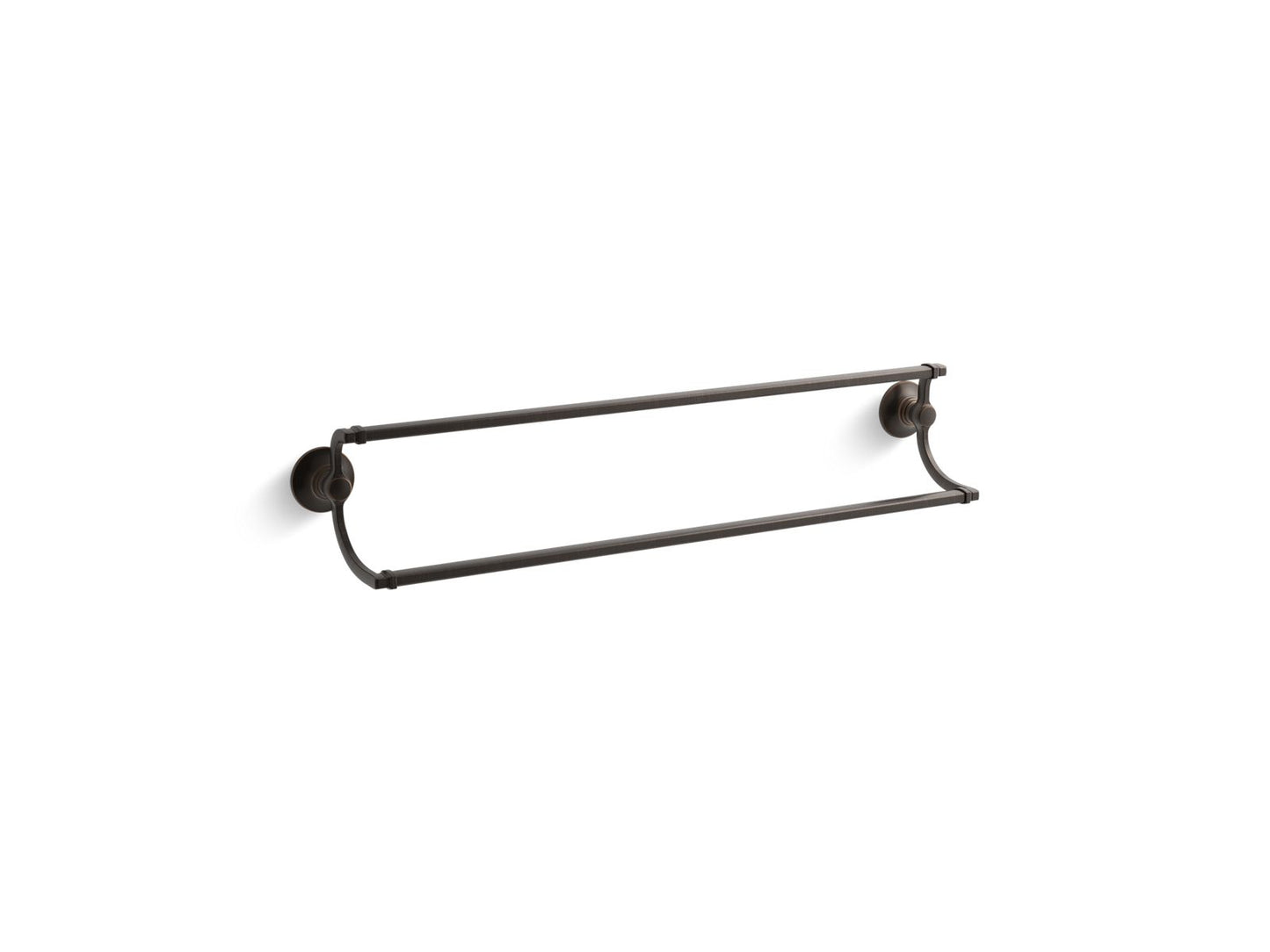 KOHLER K-11413 Bancroft 24" double towel bar