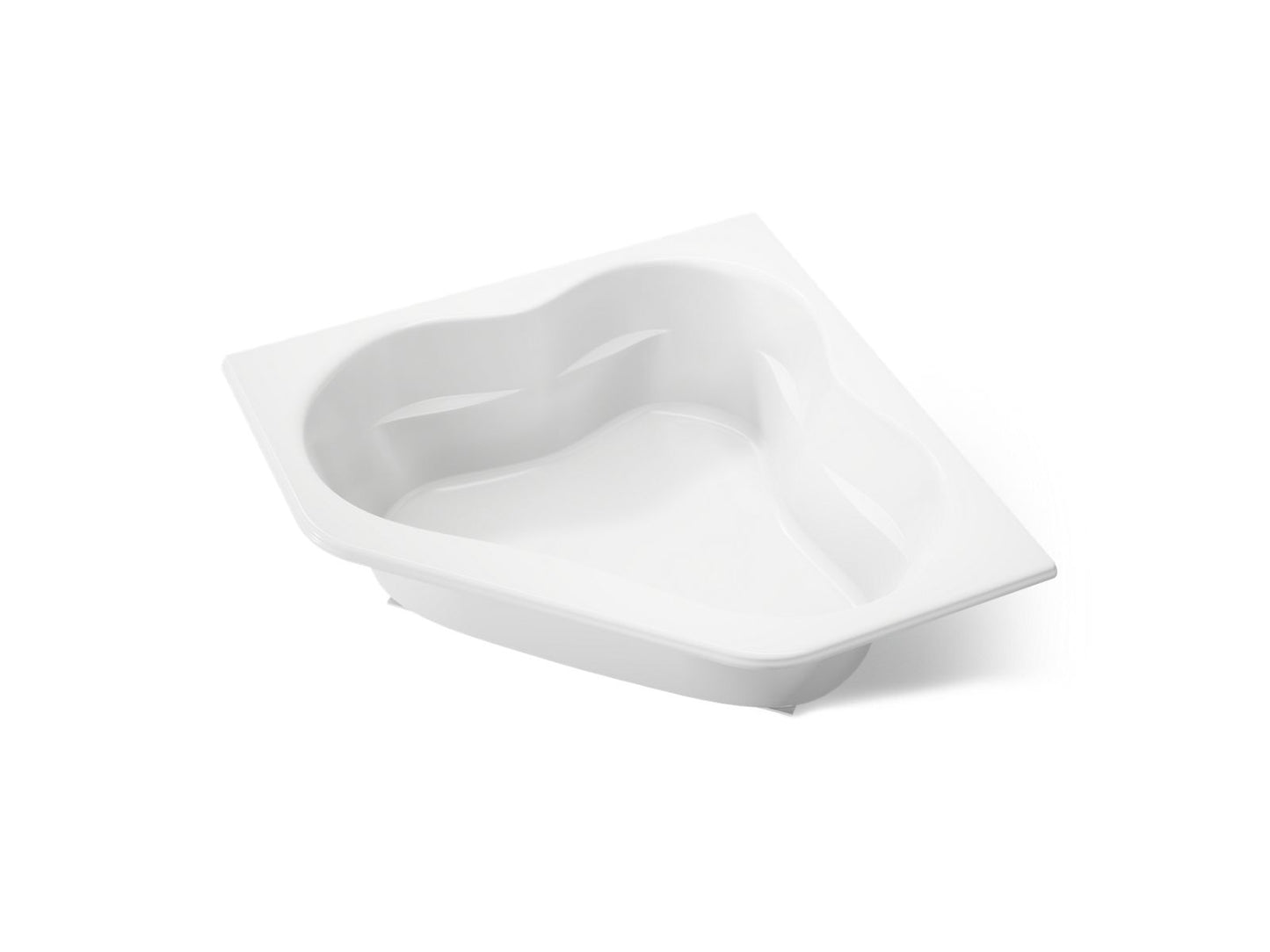 KOHLER K-1161 Tercet 60" x 60" corner bath