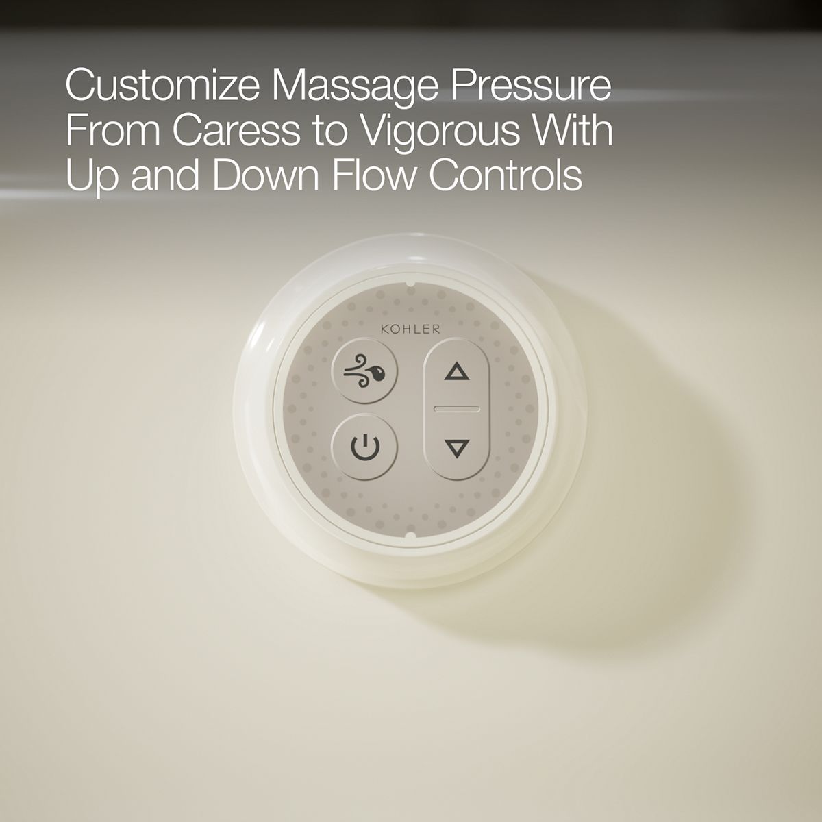 KOHLER K-1164-GH Sunward 72" x 42" drop-in Heated BubbleMassage air bath