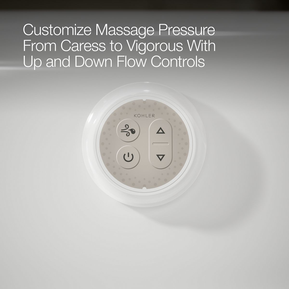 KOHLER K-1164-GH Sunward 72" x 42" drop-in Heated BubbleMassage air bath