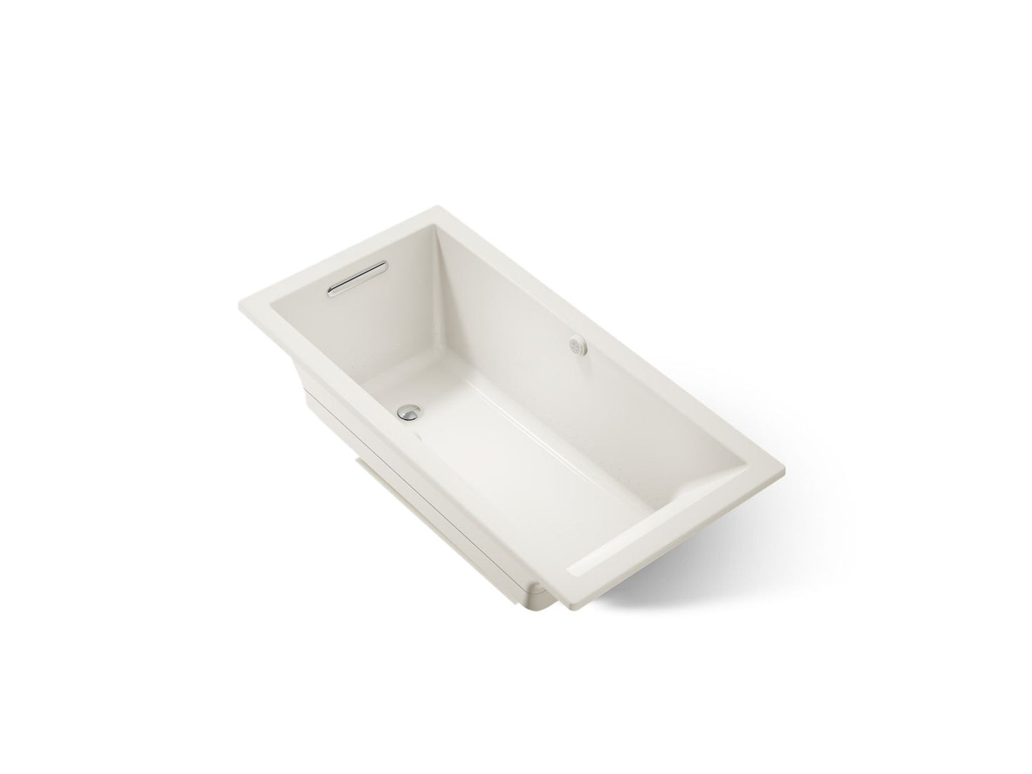 KOHLER K-1167-GHW Underscore 60" x 30" drop-in Heated BubbleMassage air bath