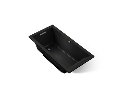 KOHLER K-1167-GHW Underscore 60" x 30" drop-in Heated BubbleMassage air bath