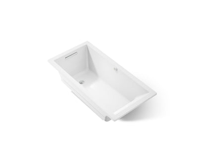 KOHLER K-1167-GHW Underscore 60" x 30" drop-in Heated BubbleMassage air bath