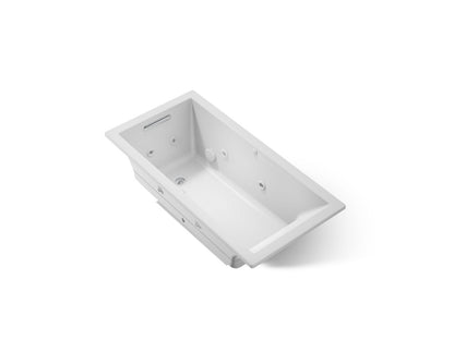 KOHLER K-1167-XHGH Underscore 60" x 30" drop-in Heated BubbleMassage air bath with whirlpool