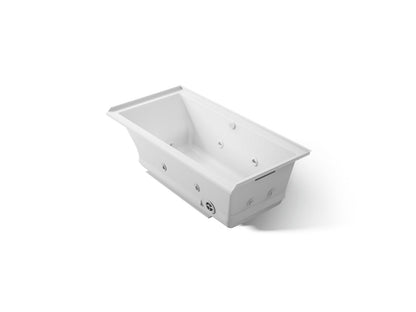 KOHLER K-1167-XHGHR Underscore 60" x 30" alcove Heated BubbleMassage air bath with whirlpool, right drain