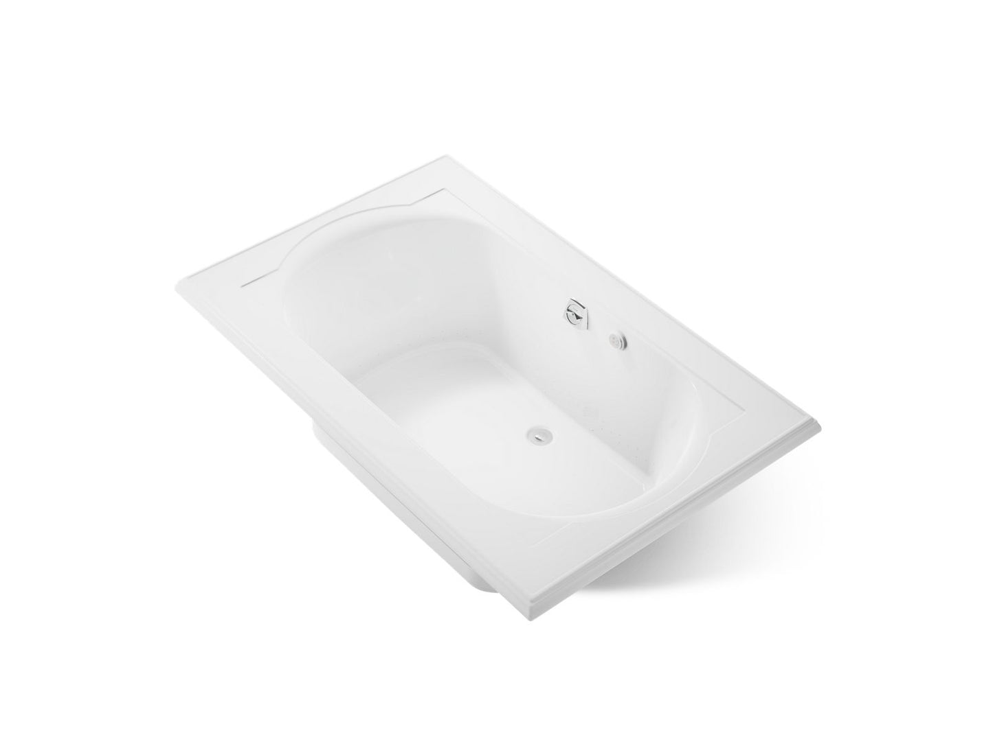 KOHLER K-1170-GH Memoirs 66" x 42" drop-in Heated BubbleMassage air bath