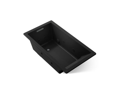 KOHLER K-1173-JH Underscore 66" x 36" drop-in heated whirlpool bath