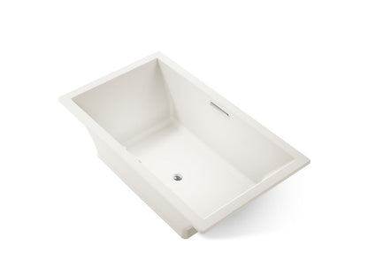 KOHLER K-1174-GHW Underscore 72" x 42" drop-in Heated BubbleMassage air bath with Bask heated surface