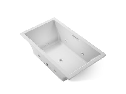KOHLER K-1174-XHGH Underscore 72" x 42" drop-in Heated BubbleMassage air bath with whirlpool