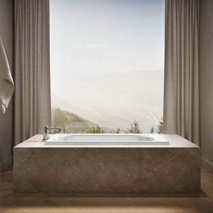KOHLER K-1184 Devonshire 60" x 32" drop-in bath