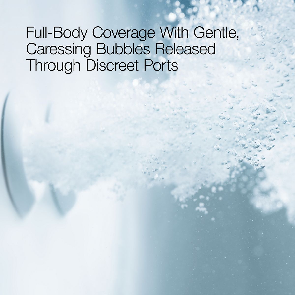 KOHLER K-1188-C1 sok 63" x 31-1/2" drop-in Effervescence bath with chromatherapy and right-hand drain