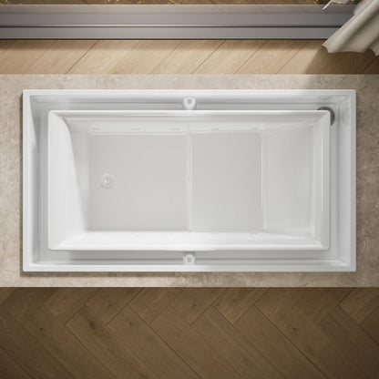 KOHLER K-1188-RE sok 63" x 31-1/2" drop-in Effervescence bath