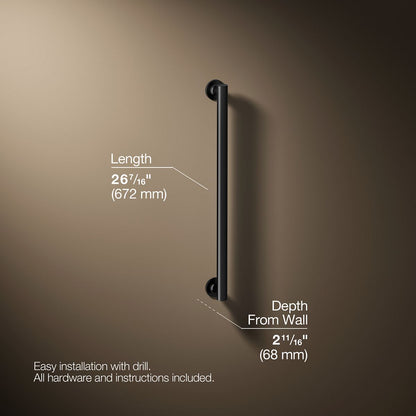 3/4 view of product with dimensions
