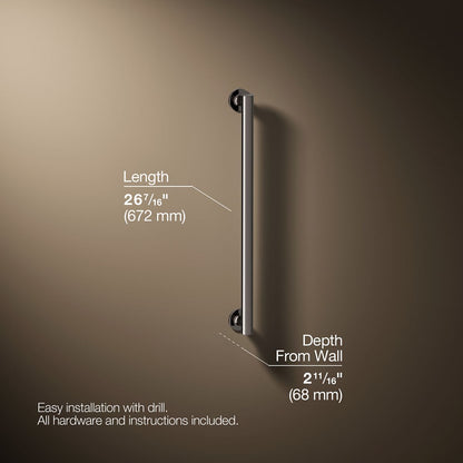 3/4 view of product with dimensions