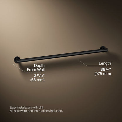 3/4 view of product with dimensions