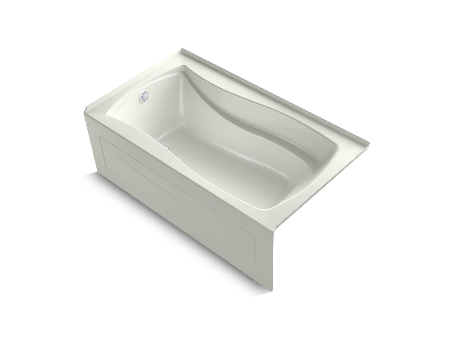 KOHLER K-1224-GHLA Mariposa 66" x 36" drop-in/alcove Heated BubbleMassage air bath, left drain