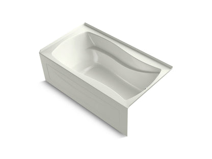 KOHLER K-1224-GHRA Mariposa 66" x 36" alcove Heated BubbleMassage air bath, right drain