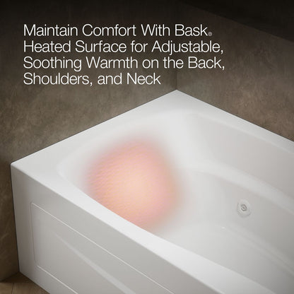 KOHLER K-1224-HR Mariposa 66" x 36" alcove heated whirlpool, right drain