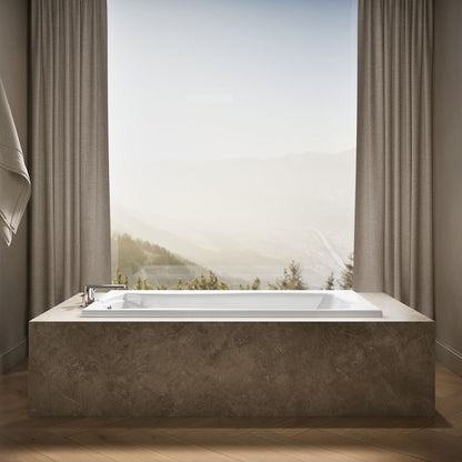 KOHLER K-1229 Mariposa 66" x 36" drop-in bath