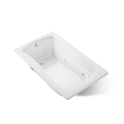 KOHLER K-1239-CB Mariposa 60" x 36" drop-in whirlpool bath