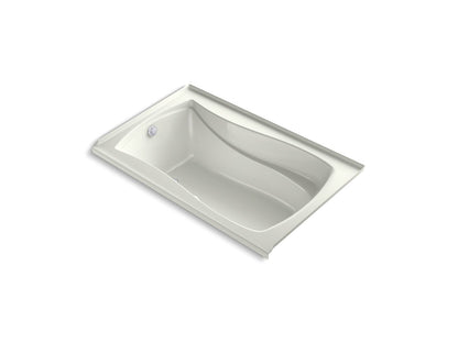 KOHLER K-1239-GHLAW Mariposa 60" x 36" alcove Heated BubbleMassage air bath with Bask heated surface, left drain