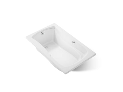 KOHLER K-1239-GHW Mariposa 60" x 36" drop-in Heated BubbleMassage air bath with Bask heated surface