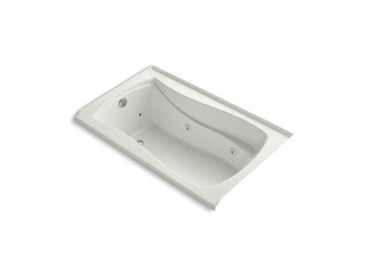 KOHLER K-1239-LW Mariposa 60" x 36" alcove whirlpool bath with Bask heated surface, left drain