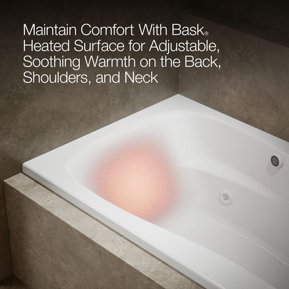 KOHLER K-1239-R Mariposa 60" x 36" alcove whirlpool, right drain