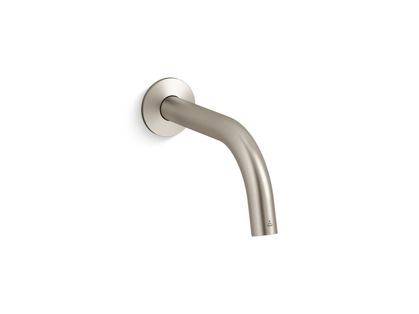 KOHLER Components Touchless wall-mount lavatory faucet with Kinesis sensor technology, Tube design, Cortex™-enabled, AC-powered, 0.5 gpm