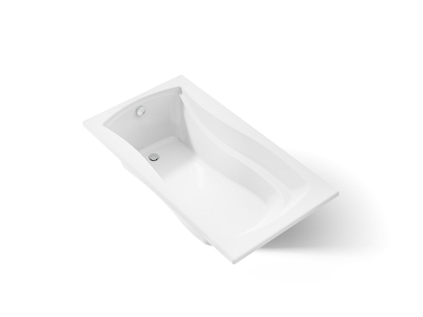 KOHLER K-1242 Mariposa 60" x 36" drop-in bath with