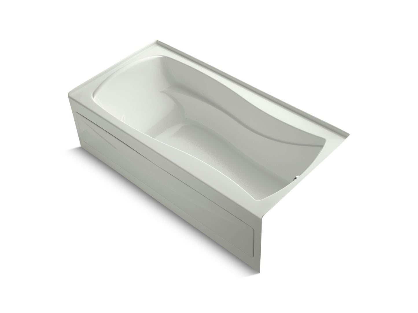 KOHLER K-1257-GHRA Mariposa 72" x 36" alcove Heated BubbleMassage air bath, right drain