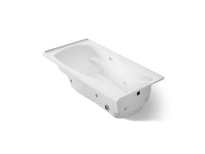 KOHLER K-1257-R Mariposa 72" x 36" alcove whirlpool bath, right drain