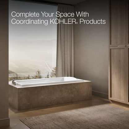 KOHLER K-1259 Mariposa 72" x 36" drop-in bath