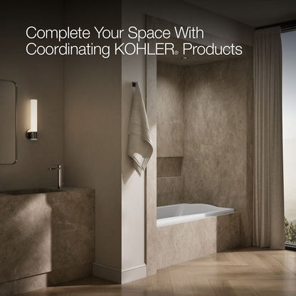 KOHLER K-1259-L Mariposa 72" x 36" alcove bath, left drain