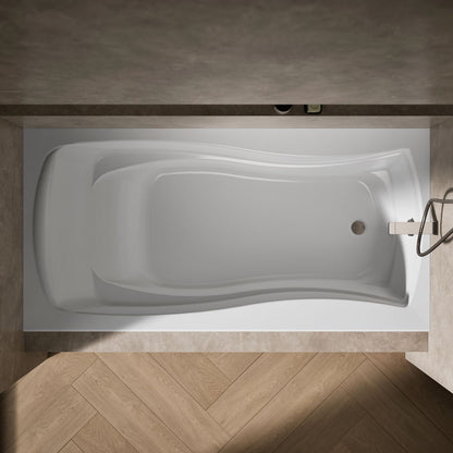 KOHLER K-1259-R Mariposa 72" x 36" alcove bath, right drain