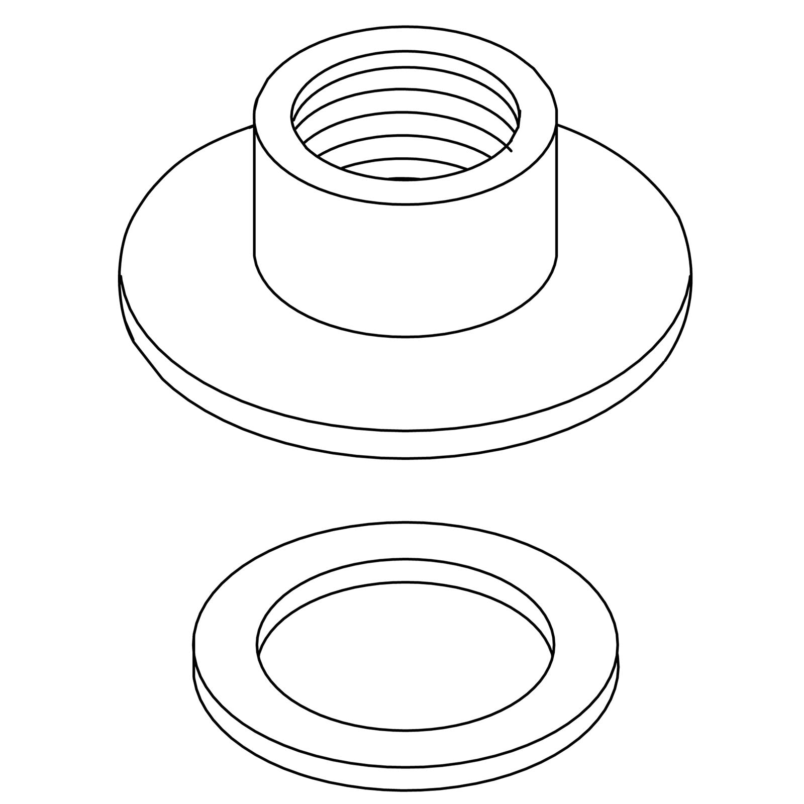 KOHLER K-1276521 Escutcheon Hardware Kit