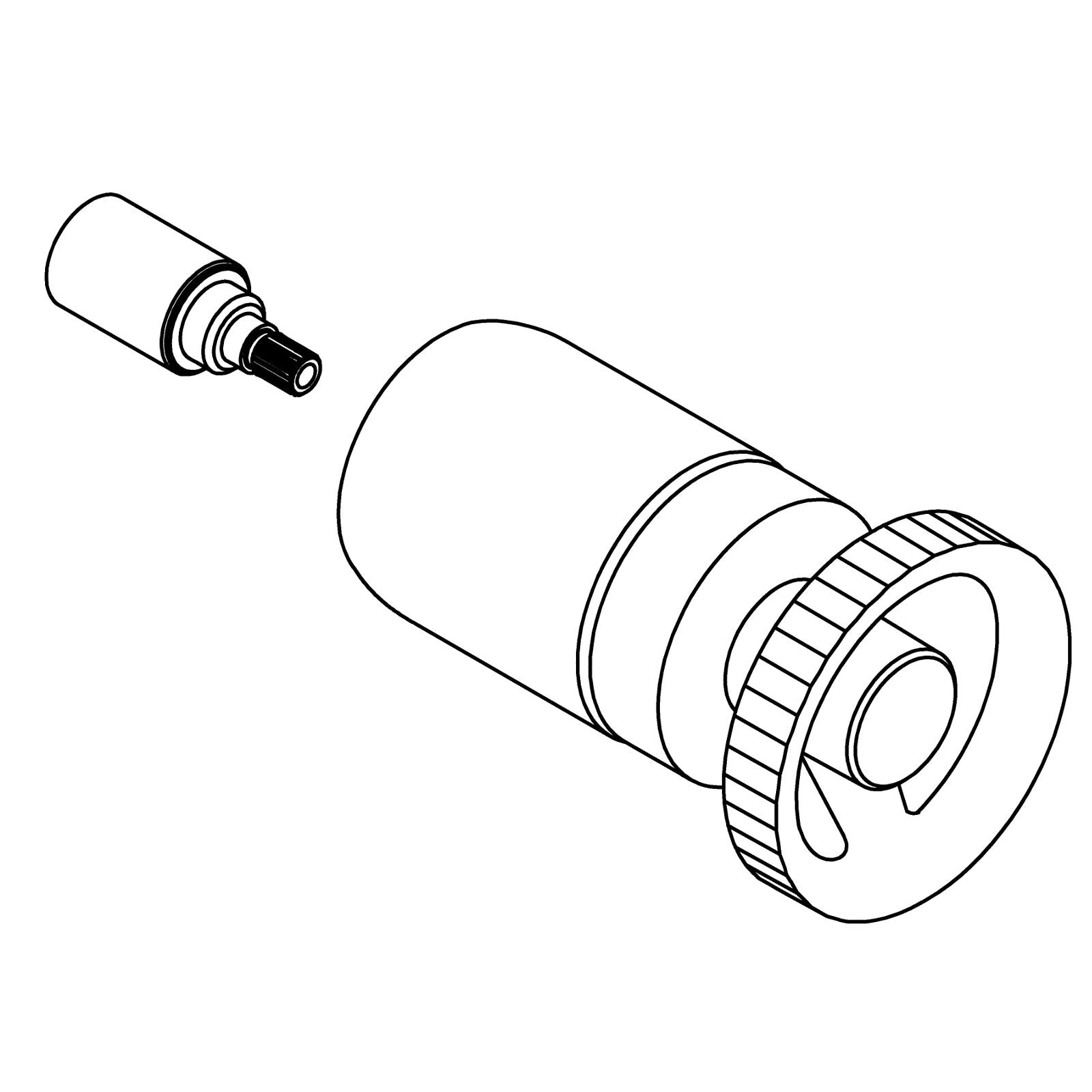 KOHLER K-1304098 Industrial Handle Assembly