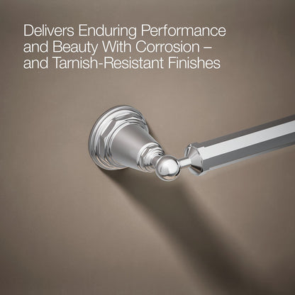 KOHLER K-13108 Pinstripe 18" towel bar