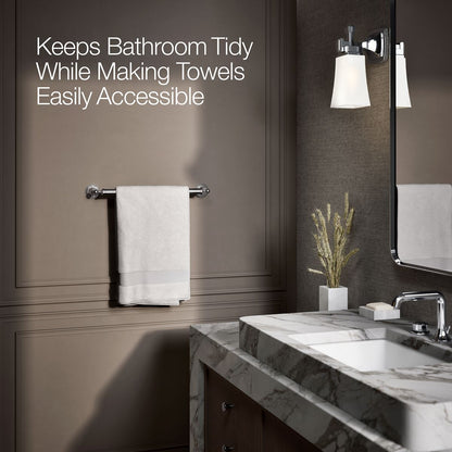 KOHLER K-13108 Pinstripe 18" towel bar