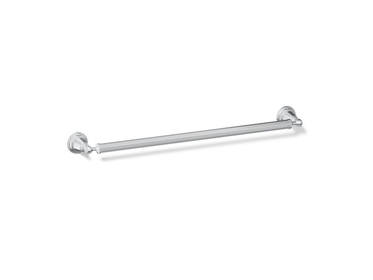 KOHLER K-13109 Pinstripe 24" towel bar