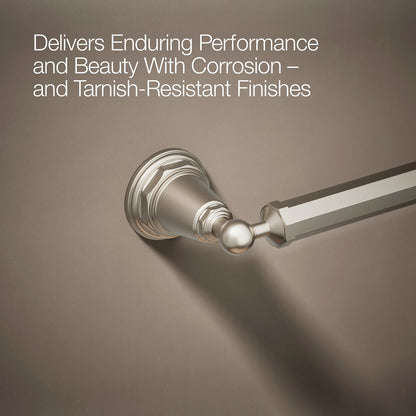 KOHLER K-13109 Pinstripe 24" towel bar